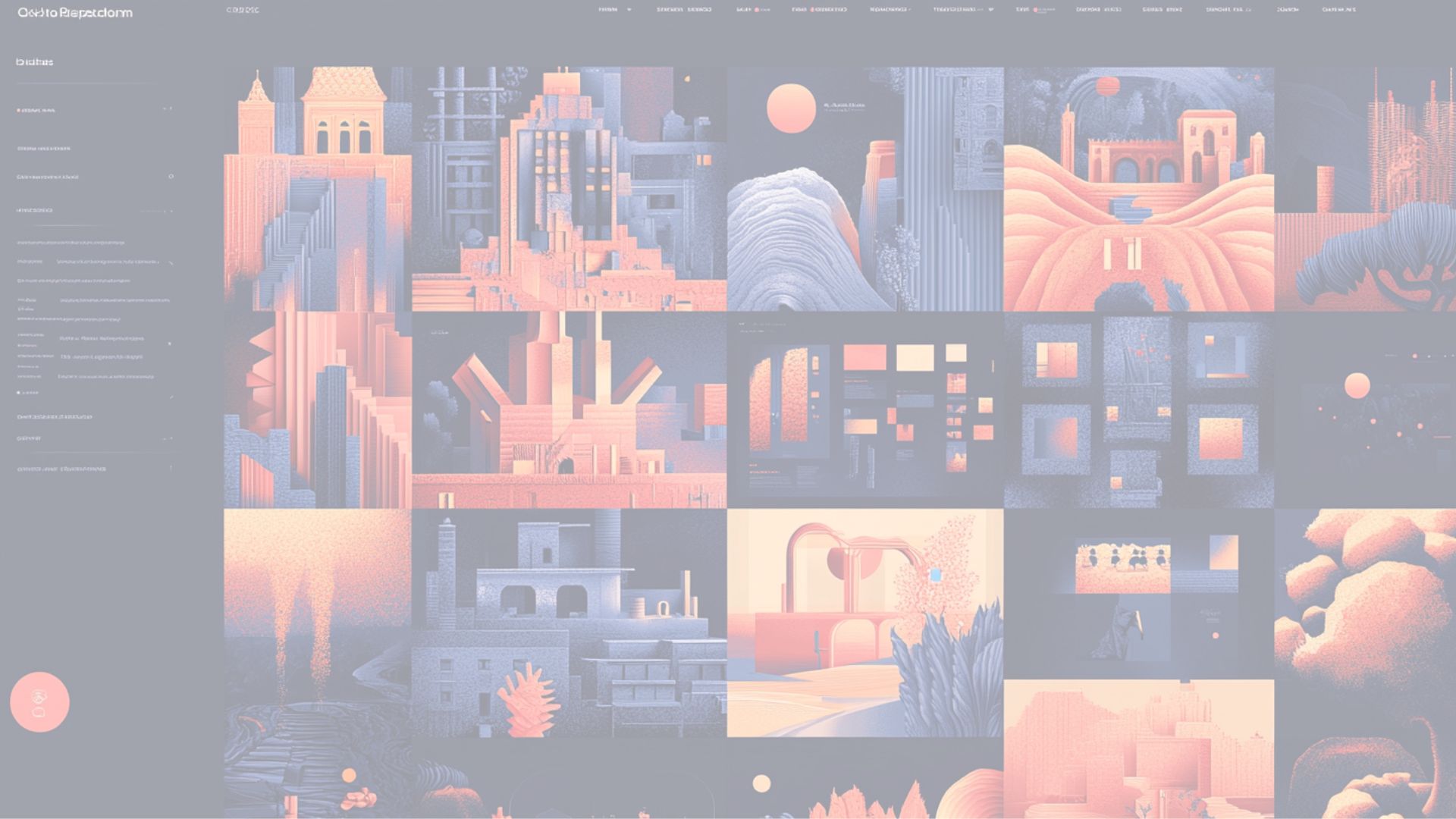 DCarPixel Portfolio Website Screenshot